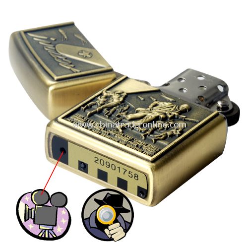 Spy DVR Lighter (4GB Army Edition) - Simple to use