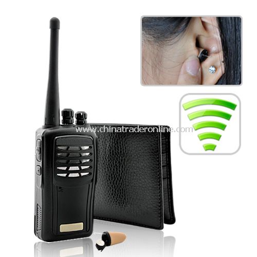 The Super Sneak - Wireless Audio Receiver Spy Kit from China