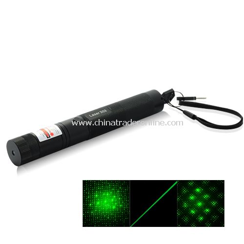 200mW 532nm Green Laser Pointer with Lock Switch