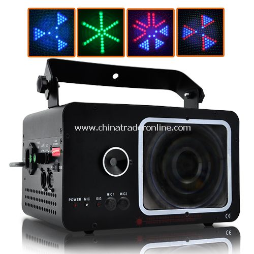 Galaxy - Super LED Lighting Projector with Guided Laser Effects, Sound Activation from China