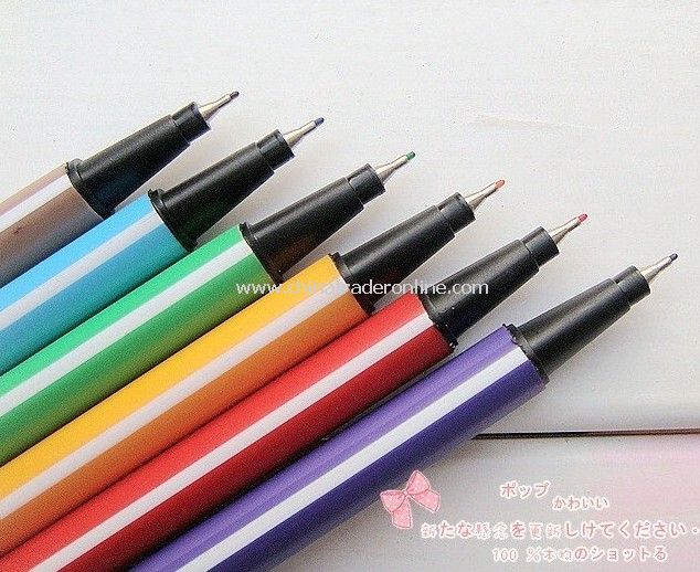 Guaranteed 100% highlighter pen/highlighter marker water color pen(thin) 20pcs/lot