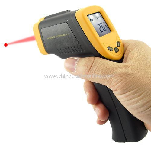 Infrared Digital Thermometer Gun with Laser Sight - Non Contact Infrared Thermometer