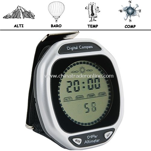 K2 - Wristop Digital Compass, Altimeter, Barometer, Thermometer IN 1 from China