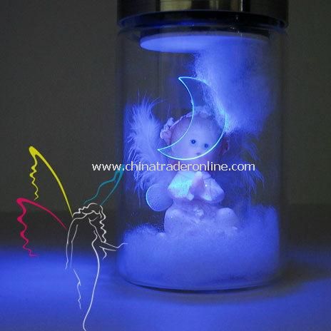 Magic Angel Solar Powered Night Light Jar/ Decoration from China