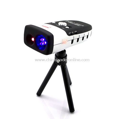 Mini Stage Laser Star Projector - Red & Green Lighting with Star Universe Effect