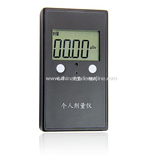 Radiation Detector for Home Use with Threshold Alarm - Prevent Nuclear Pollution