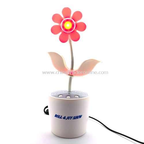 Sound-Activated Dancing Flower from China