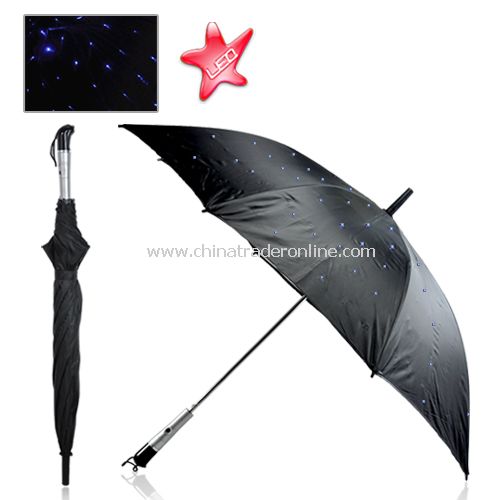 Twilight Blue LED Umbrella - Fully Waterproof