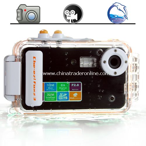 Waterproof 5MP Digital Camera - 2 inch TFT LCD Screen Camera