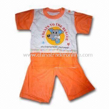 Babies Clothing Set, Made of 100% Cotton, EN and CPSIA Standards Available