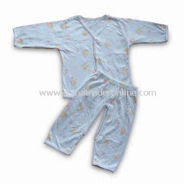 Babies Clothing Set with Leg Openings Pant, Made of 100% Cotton Material