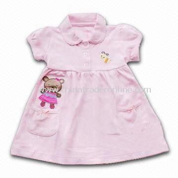 Babies Dress, EN and CPSIA Standards Available, Made of Cotton