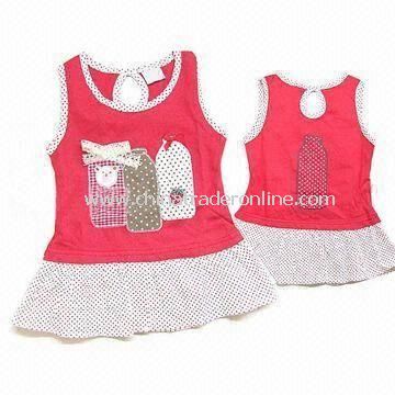 Babies Dresses, Made of 100% Cotton, Available in EN and CPSIA Standards from China