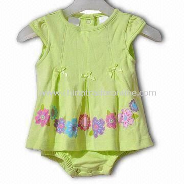 Babies Romper Dress, Customized Logos, Labels, and Designs Available from China