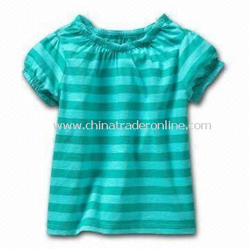 Babies T-shirt, Made of 100% Cotton Material, Available in Customized Colors