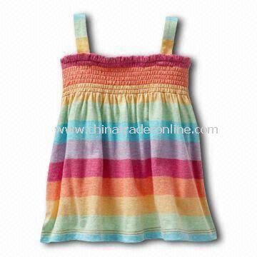 Babies T-shirt/Tees/Top, Made of Cotton Material, Available in Customized Designs from China