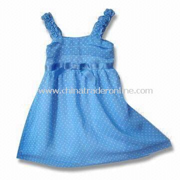 Cotton Baby Dress, Available in Various Colors and Sizes, Customized Styles are Accepted