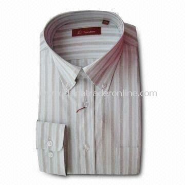 Mens Dress Shirt with Button Down Collar and 15 Buttons