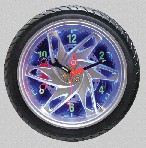 Motorcycle tire wall clock
