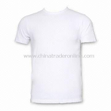 Promotional T-shirt in Compressed Packing, Made of 100% Cotton, 120gsm Weight