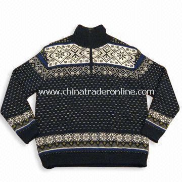 Mens Sweater, Available in Black from China