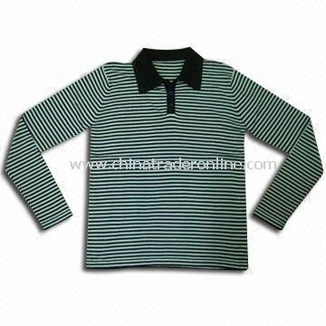 Mens Sweater with Polo Collar, Made of 100% Viscose, Weighs 12gg from China