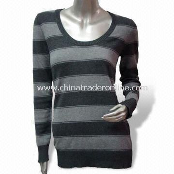 12gg Sweater, Made of 80% Lamb Wool, 20% Nylon, Soft and Gentle from China