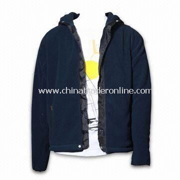 Mens Fashionable Polar Fleece Sweater, Made of 100% Polyester from China