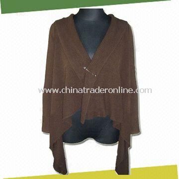 Womens Knitted Sweater, Made of 100% Cashmere Like from China