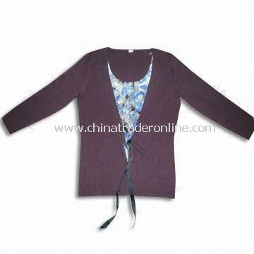Womens Sweater, Available in Weighs of 180g, Made of 100% Viscose from China