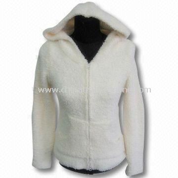 Womens Sweater with 3G Gauge, Made of 100% Acrylic