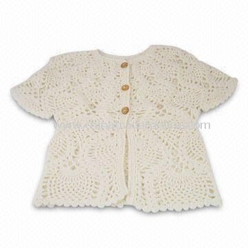 Childrens AC/WO Jacquard Knit Sweater with Hood