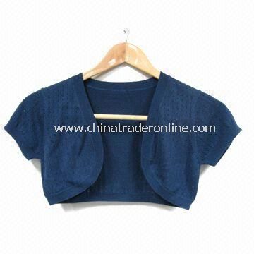 Childrens Knitted Sweater, Made of 60% Rayon and 40% Cotton, Customized Colors are Welcome from China