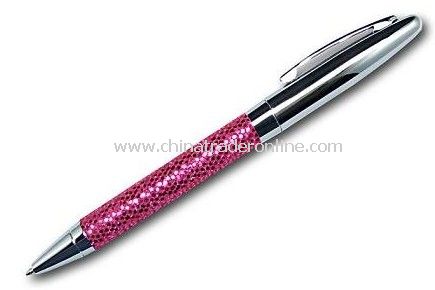 Promotional Glitter and Sparkle Grip Pen