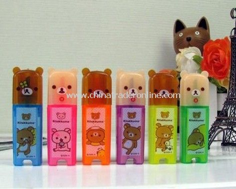 Rilakkuma Bear Color Highlighter Pen Pencil Office Stationery--Christmas Gift Novelty Toy