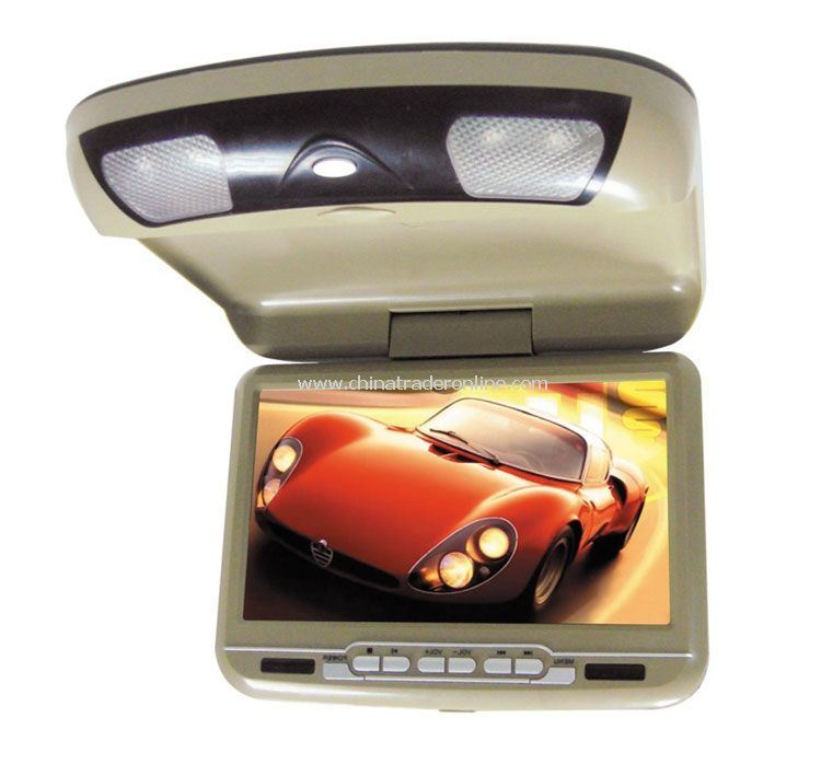 10.4-inch Roof Mount DVD player with 3-in-1 Card Reader