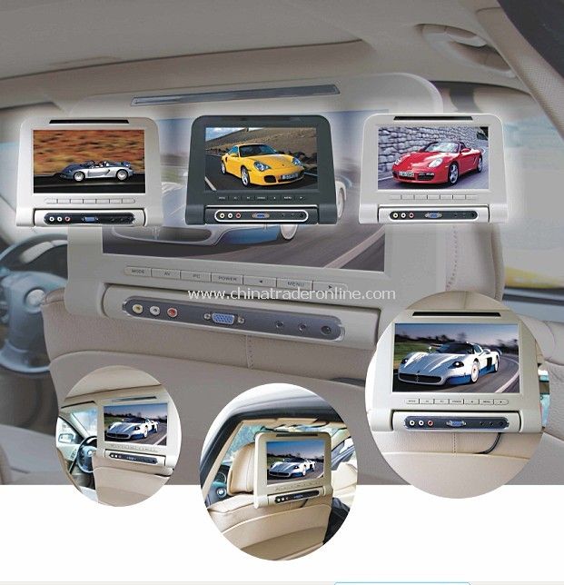 9 Inch LCD Monitor for In-Car Headrest (Hanging-type)