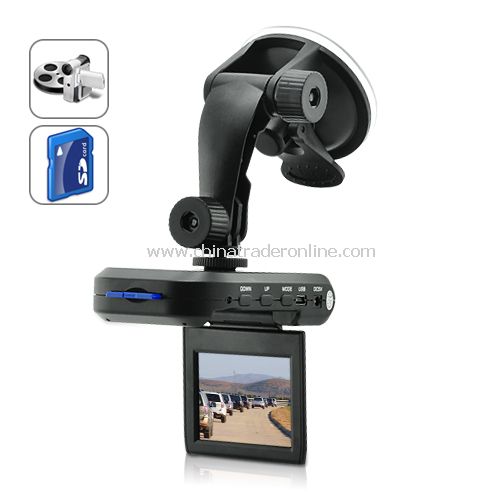 Car DVR with 2.5 Inch LCD +Motion Detection