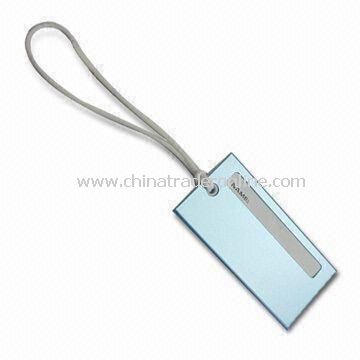 Luggage Tag, Made of Metal, Customized Designs and Colors Accepted