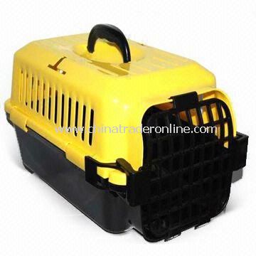 Pet Carrier/House with Secure Locking Mechanism, Made of ABS, OEM Orders are Welcome from China