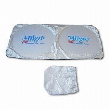 Auto Sun Block, Made of Nylon, Measures 150 x 70cm from China