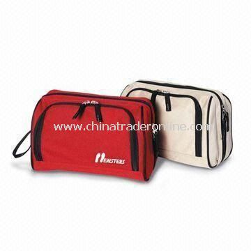 Toiletry bags, Made of 600D/Canvas Fabric Material