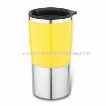 Travel Mug, Made of ABS, Available in Fashionable and Popular Design