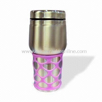 Travel Mug, Made of Stailess Steel Material, with 400mL Capacity from China