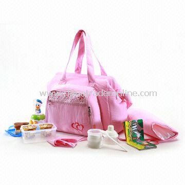 Carry Diaper Bag with Textured Material, Comfortable to Carry