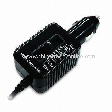 DC/DC Multi-voltage Converters with Cord Length of 1m, Ideal for Video Games