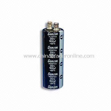 Electrolytic Capacitor with Rated Voltage of 400 to 450V, Used for Converter from China