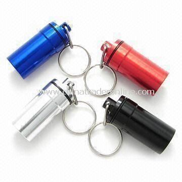 Key Ring Pill Boxes, Suitable for Gifts and Promotional Purposes
