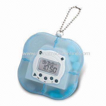 Pill Case with Timer, Customized Specifications Welcomed