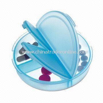 Plastic Pill Case, Ideal for Schools and Promotional Purposes